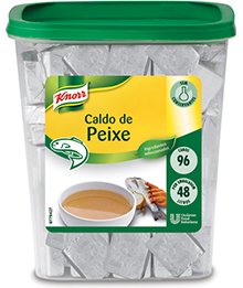 CALDO PEIXE FRASCO 96 CUBOS KNORR