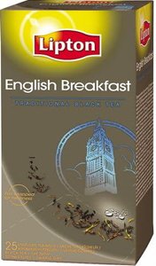 LIPTON ENGLISH BREAKFAST 25 SAQ. X 6