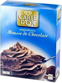 CARTE D`OR MOUSSE DE CHOCOLATE 6 X 3 X 240 GR