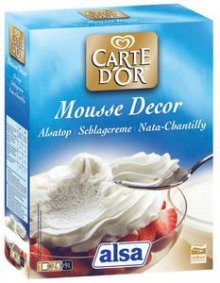 CARTE D`OR MOUSSE SABOR A NATA 600 GRS